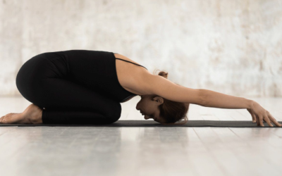 yoga asana balasana, exercices pour intestin irritable